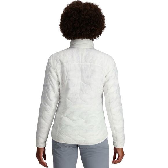Outdoor Research Womens Light Puffer Jacket Superstrand Size XS White Zip - Picture 3 of 11